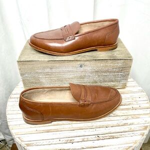 J. Crew Tan Loafers
